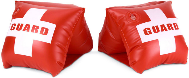 고플로츠 라이프가드 어덜트 워터 윙 플로티즈 암링, Red, 1개