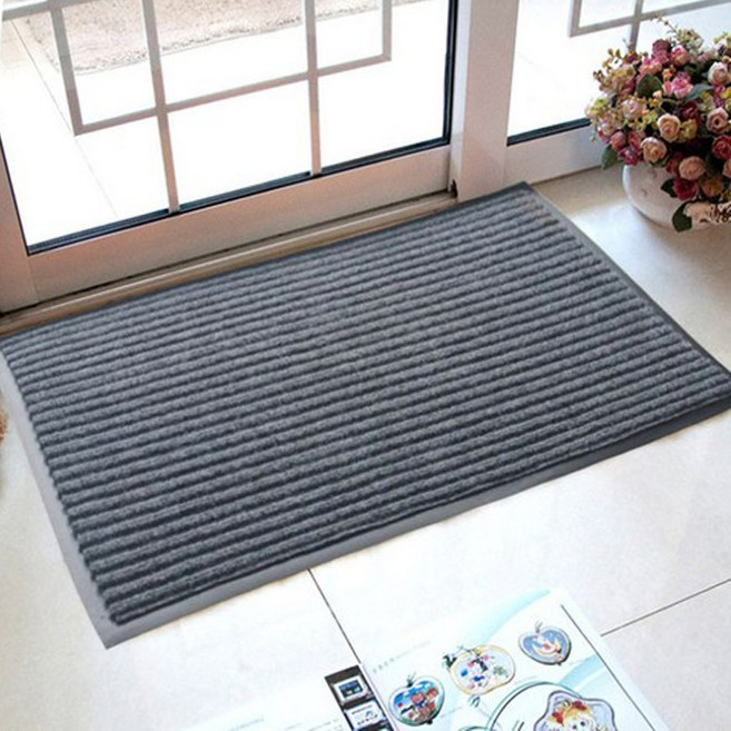 엘홈 다용도 현관발판 발매트 중형 현관매트 바닥매트, 그레이_중형, 1개