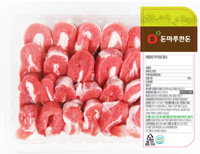 돈마루 돈마루한돈 등심덧살(가브리살), 500g, 1팩, 1개