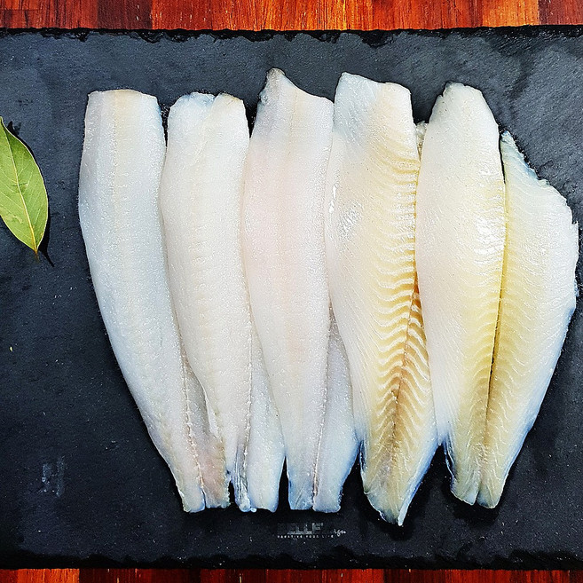 [더필렛 소금무첨가] 껍질까지 손질된 순살가자미 480g 이유식흰살생선, 1개