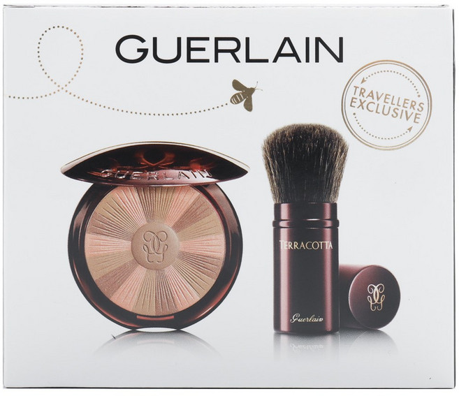 겔랑 테라코타 라이트 더 선 키스 헬씨 글로우 파우더 앤 브러쉬 10g, Natural Warm+Bronzer, 1개