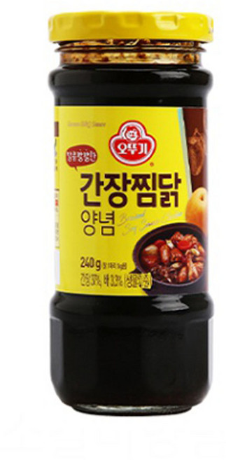 오뚜기 달콤칼칼한 간장 찜닭 양념, 480g, 1개