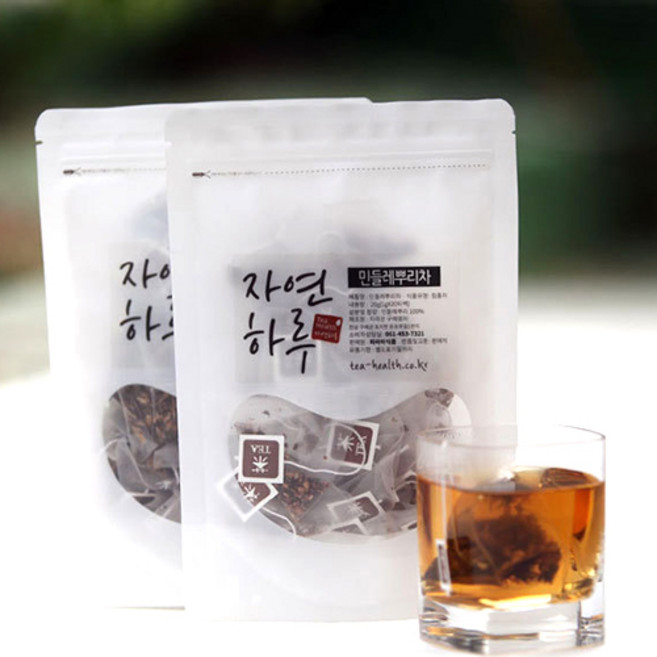 자연하루 민들레뿌리차 티백 20g, 1개, 1g, 20개입