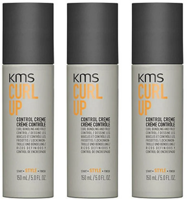 KMS 컬 업 컨트롤 크림 Curl up Control Cream 용량선택, 3개, 150ml - 쿠팡