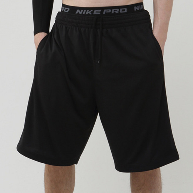 [버저비터] 농구 바지 솔리드 쇼츠 무지 블랙 반바지