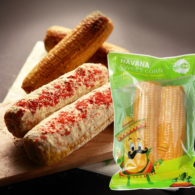 New 하바나 스위트콘 2개입 400g / 노랑옥수수 / 노란옥수수, 1개