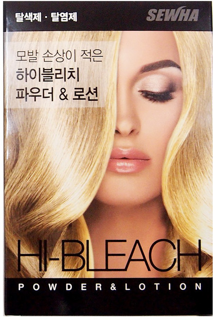 세화 하이블리치 파우더 탈색약 1개 500원, 10g