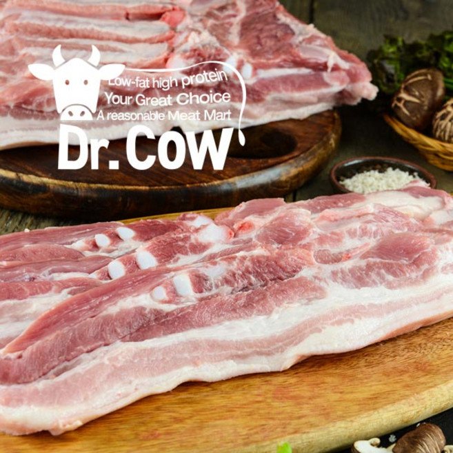 [닥터카우] 수입산 돼지고기 오스트리아산 삼겹살 1kg (500gx2), 1개, 삼겹살 (수육용)1kg (500gx2)