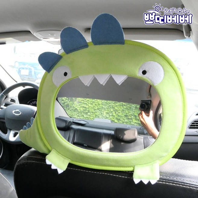 쁘띠베베 공룡 자동차 후방거울, 1개