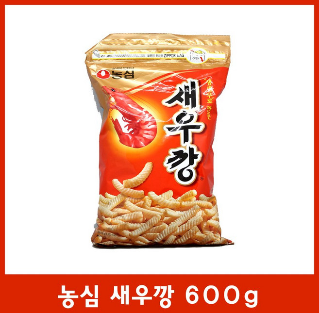 농심 새우깡, 600g, 2개