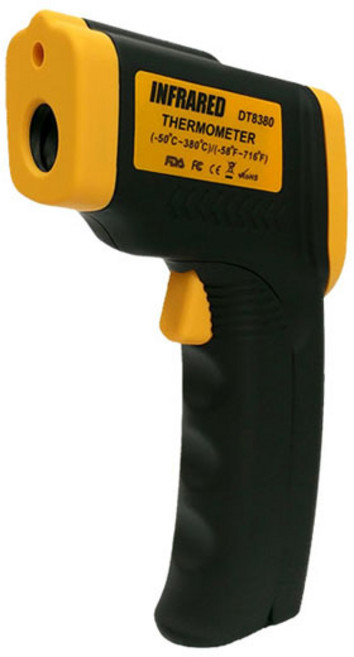 라이크포유 비접촉식 적외선온도계 DT8380, 단품, 1개