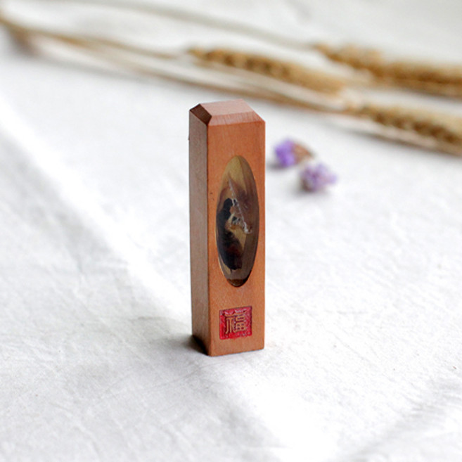 맘스쿡 원목, 1. 원목수제탯줄도장