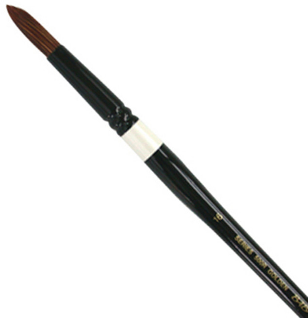 바바라 수채화붓 500R 낱자루 모음(0호-24호), 8호