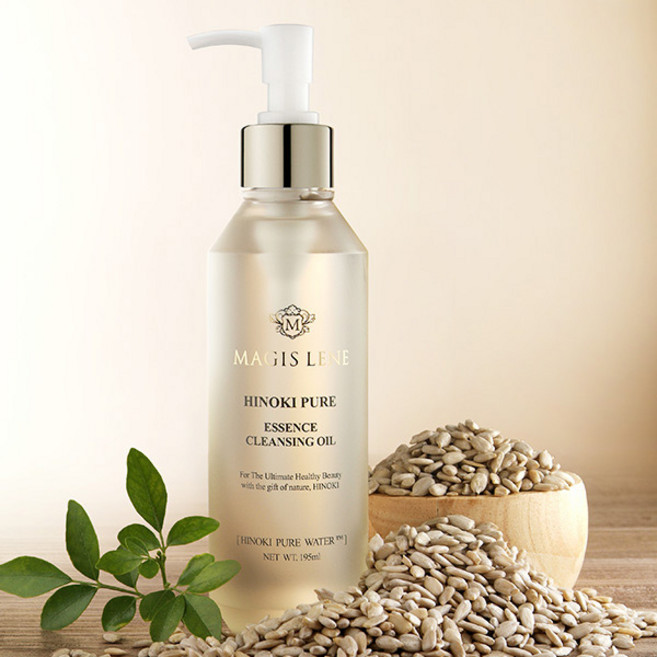 입큰 마지스레네 히노키 퓨어 에센스 클렌징 오일, 1개, 210ml