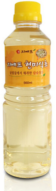 지에프 발효 현미식초 (560ml), 1개, 560ml