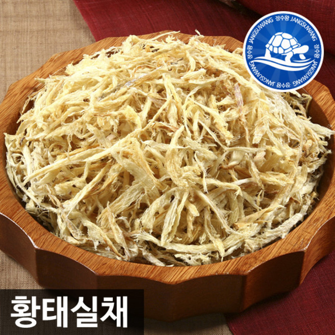 장수왕 황태실채 200g 황태채 황태포 북어채 북어포, 1개