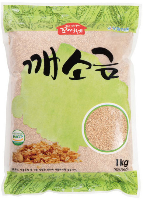 우영식품 아따꼬씨네 깨소금, 1kg, 1개