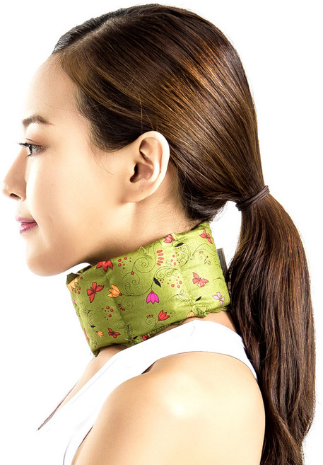 아이러브허브 목 찜질팩 카키, 1개