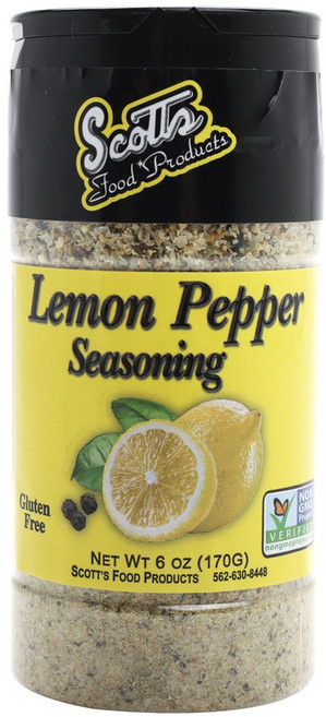 Scott's Food 레몬 페퍼 시즈닝 글루텐 프리, 170g, 1개