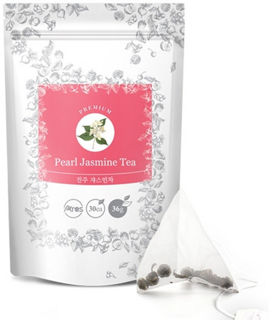 한마음 아레스 진주 쟈스민 30 티백, 쟈스민 삼각티백 30T, 1.2g, 1개, 30개입