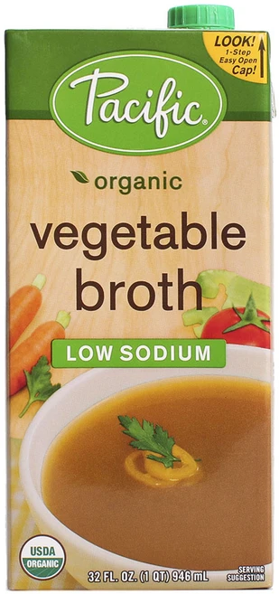 퍼시픽 베지터블 브로스 로우 소듐 비건, 1개 - 쿠팡