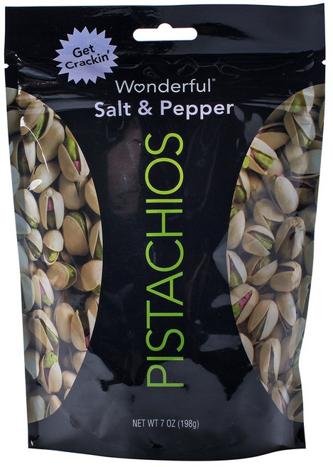 원더풀피스타치오 솔트 & 페퍼 글루텐 프리, 198g, 1개