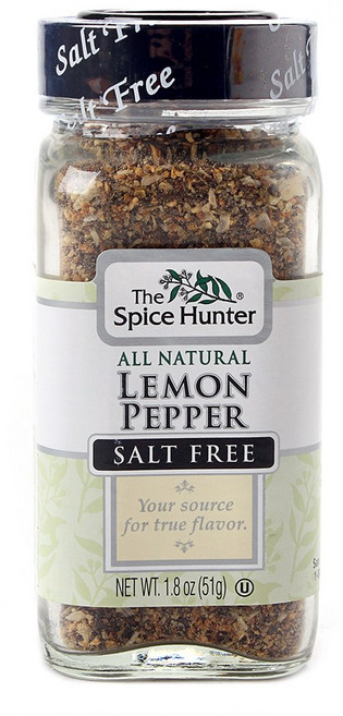 The Spice Hunter 올 내추럴 레몬 페퍼 솔트 프리, 51g, 1개