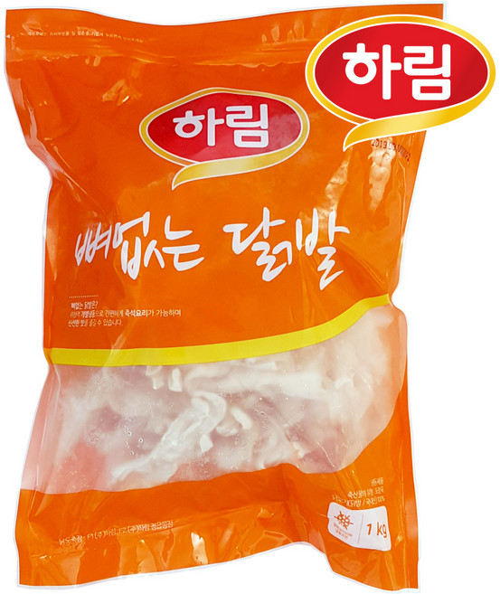 하림 뼈없는 닭발, 1개, 1kg