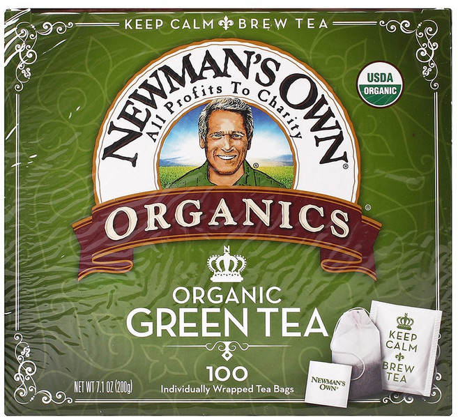 뉴만스오운 그린 티, 2g, 100개, 1개, 100개입