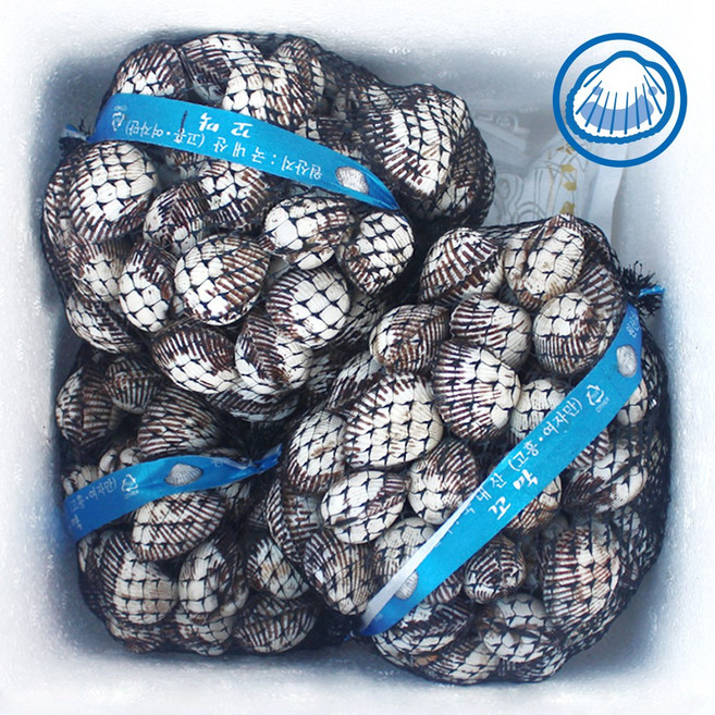 와온수산 제철 꼬막 벌교 새꼬막 혼합, 1박스, 3KG