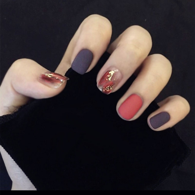 잇템샵 무광 네일스티커 디자인 컬렉션, 1개, 4.로자