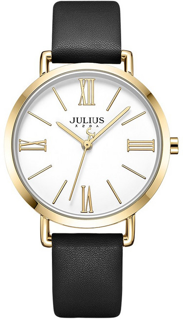 쥴리어스 커플시계 가죽밴드 여자시계 남자시계 JA-1107ML