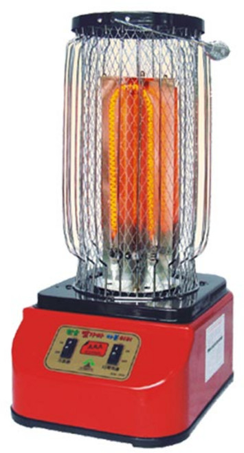 대성정밀 국산 원통형 나노 카본히터 HNC2U-3000W (전후분리난방 쾌속발열), HNC 2U-3000W