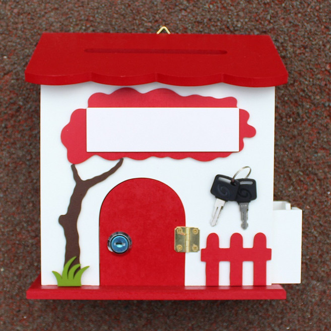 마프 B249-02R바오밥R 레드우체통, 명판없이, 1개