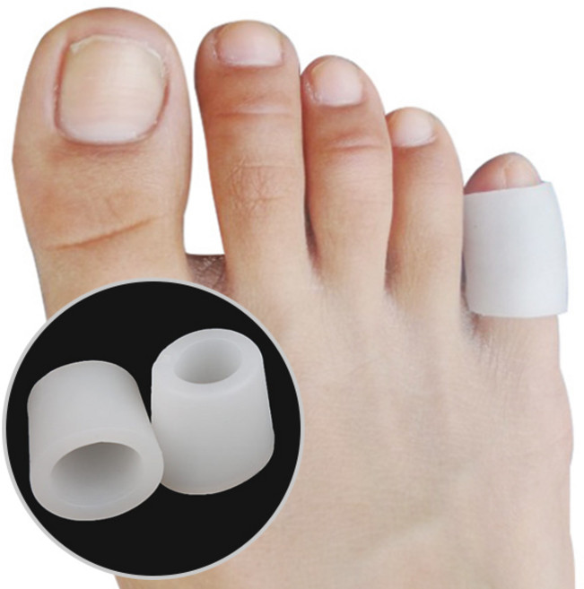 SM이노베이션 새끼 발가락 링 B타입 실리콘 보호패드, 2개