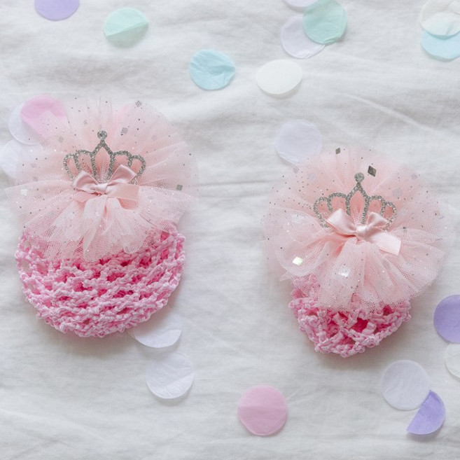 [삐에아떼르] 티아라 머리망핀_B타입(6color)