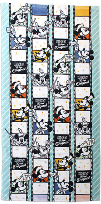 디즈니 미키 마우스 비치타올 - 블루 필름, 1개