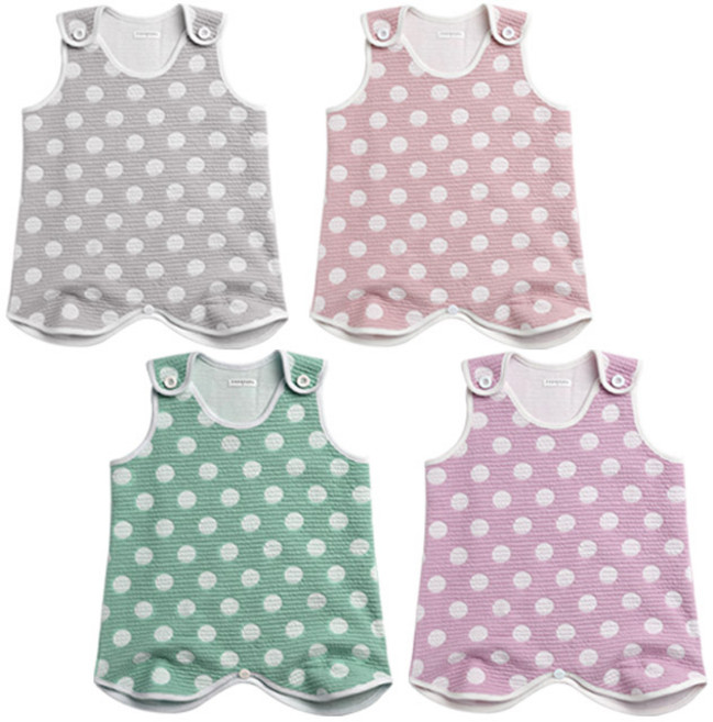 아이엠베베 포근도트 유아 수면조끼