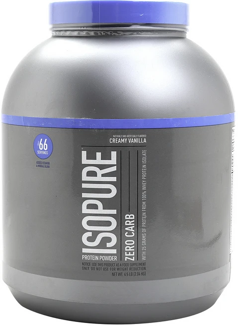 이소퓨어 제로 카브 프로틴 파우더 단백질 보충제, 1개, 2.04kg - 쿠팡