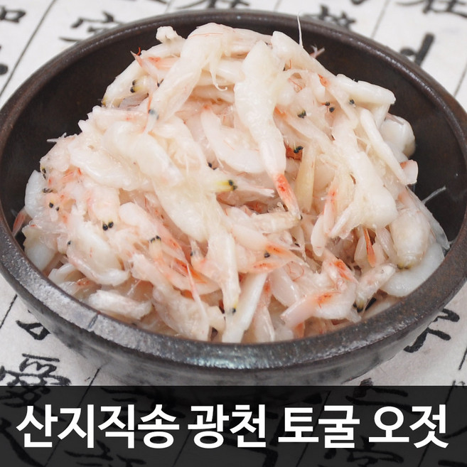 [푸르젠] 광천 토굴 숙성 깊은맛 새우젓 오젓(상품), 500g, 1개