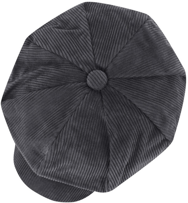 헌팅캡 N375 부드러운 골덴 팔각 모자 뉴스보이