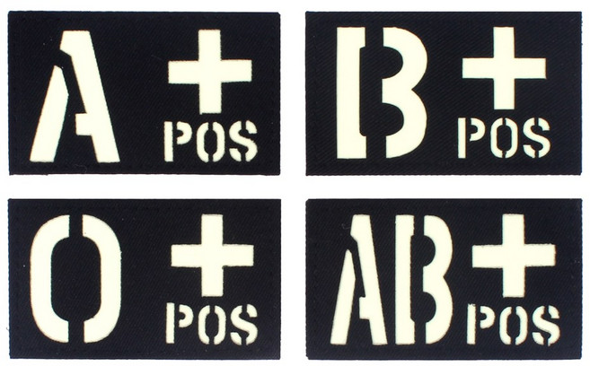 야광 혈액형 패치