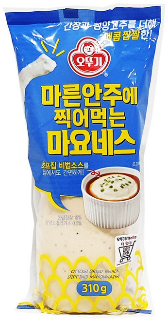 오뚜기 마른안주에 찍어먹는 마요네스, 310g, 1개