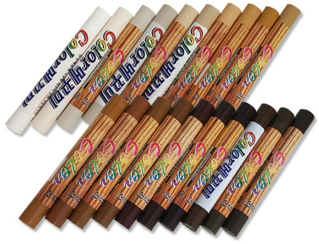 벤스마켓 칼라 메꾸미 C-115 우드 필러 퍼티 마루 보수, 1개