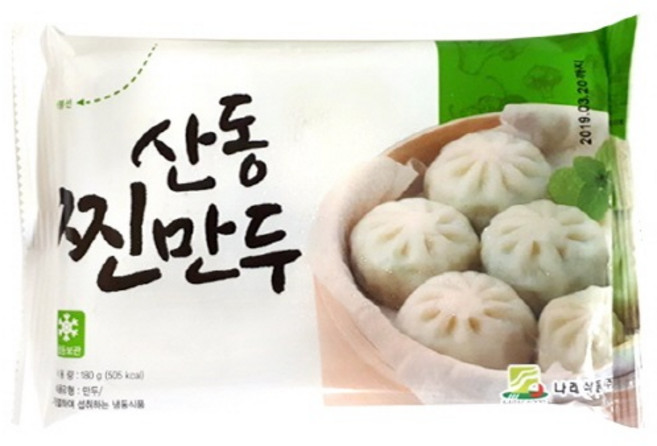 산동 포자찐만두 (180g), 180g, 1개
