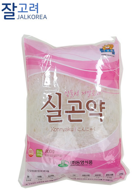 동양식품 동양 국수곤약 800g, 10개
