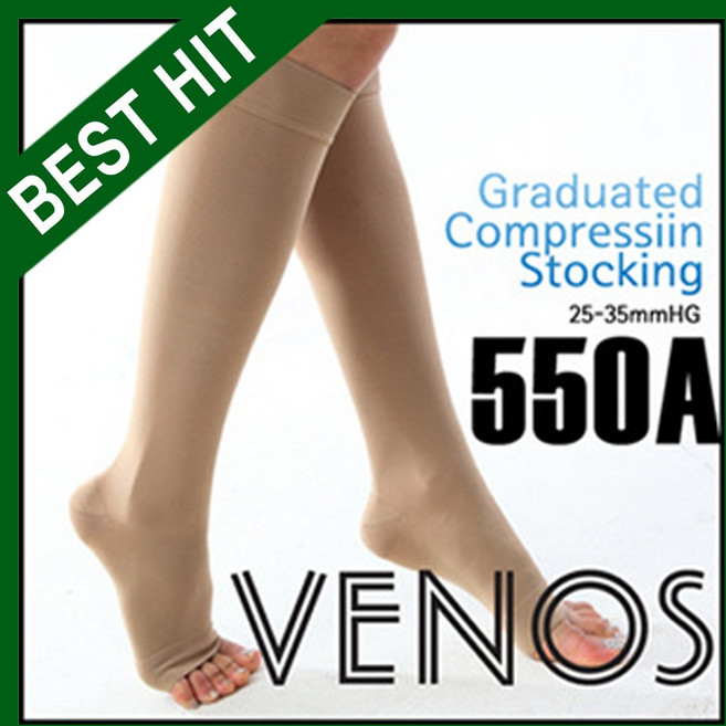 베노스 550A 무릎형(판타롱) 의료용 압박스타킹 발트임 25~35mmHg, 1개