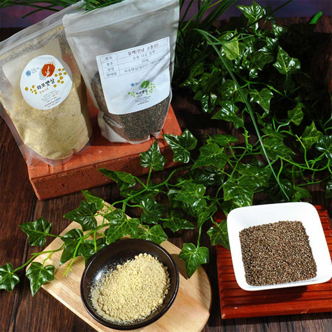 우체국쇼핑 와포마을 고소한 들깨가루, 250g, 1개