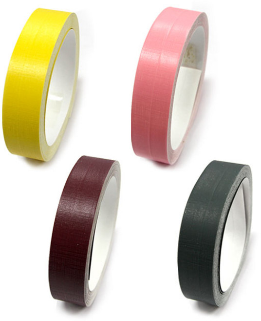 [포라트] 제본테이프 25mm 색상선택 - 종이테이프 마스킹테이프, 분홍