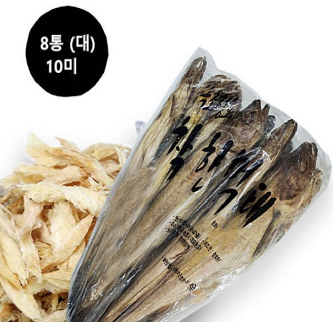 한우리 자연아름 가락시장 직배송 속초가공 착한먹태 (대), 1개, 10미